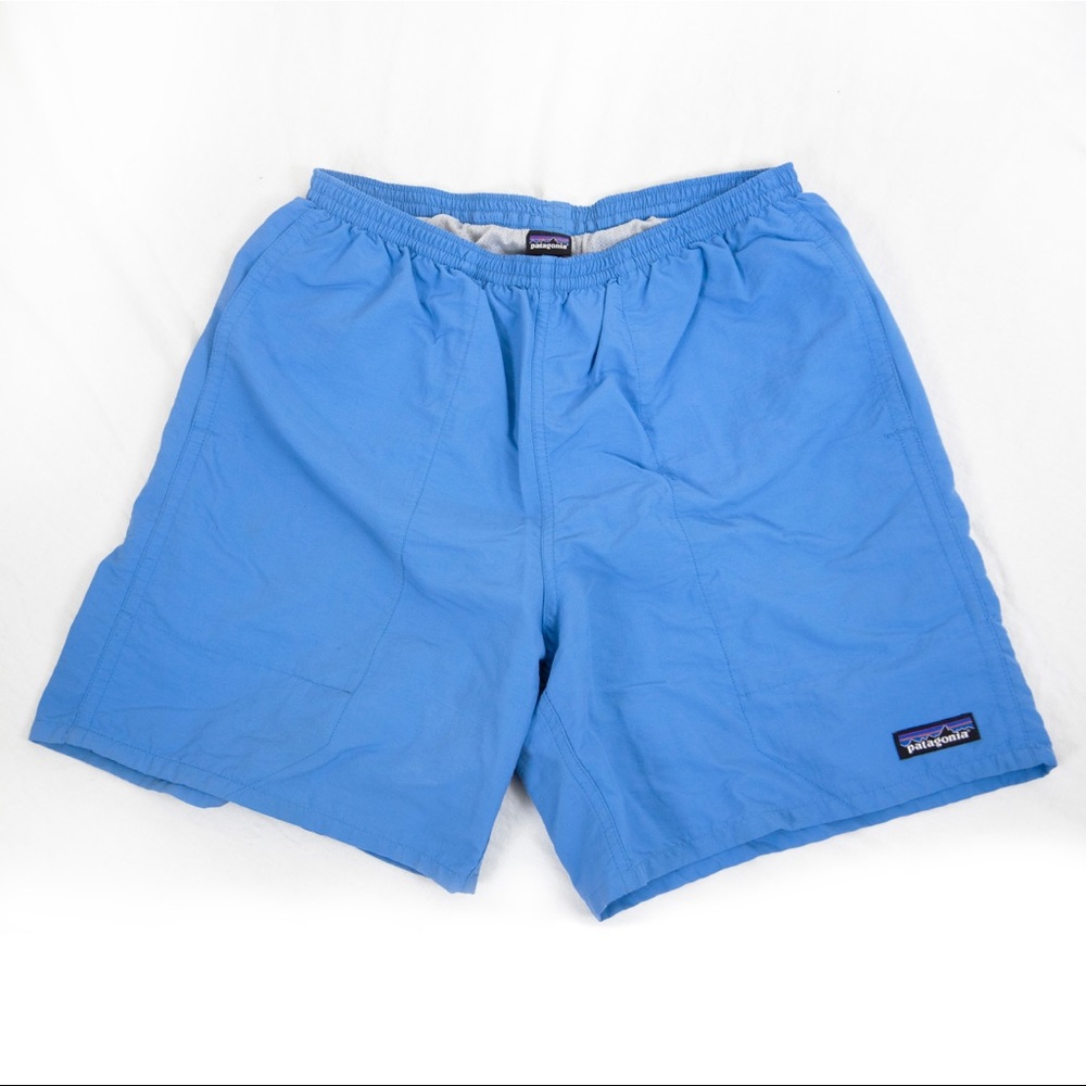 Men’s small Patagonia Baggies shorts blue